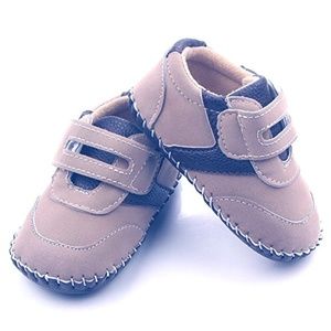 EUC Baby Soft Bottom Shoes - 12-18 mos